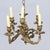 Mid 20th Century Louis XV Style Six-Light Gilt Bronze Chandelier For Sale - Image 4 of 4
