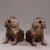 Pair of Antique Gilt Bronze Pixiu Statues, Mythical Beast Figures, 1.37kg For Sale In Los Angeles - Image 6 of 9