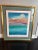Abstract Large Framed Wall Art Signed by Artist For Sale - Image 3 of 9