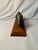 Bronze Vintage, French, Bronze, Boar Sculpture, Wood Mounted For Sale - Image 8 of 8
