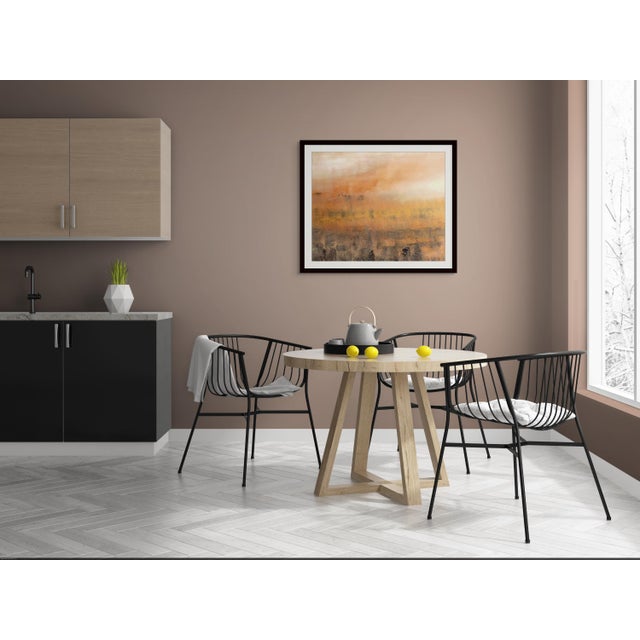 Warm Modern Abstract Landscape Print Giclee For Sale - Image 4 of 5