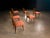 1950s Rare Set of Six Dining Chairs by Joaquim Tenreiro in Caviúna Wood, Brazil, 1950s For Sale - Image 5 of 13