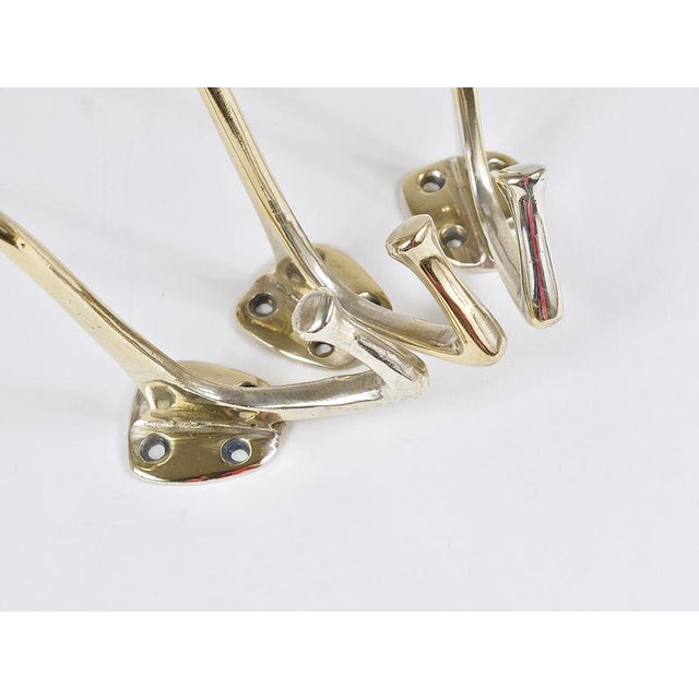 Art Nouveau Nickel Brass Wall Hook by Adolf Loos for Café Capua, Vienna, 1916 For Sale - Image 18 of 18