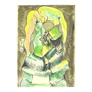 Daniele Dimitri, Vegetation, Late 20th-Century, Lithograph For Sale