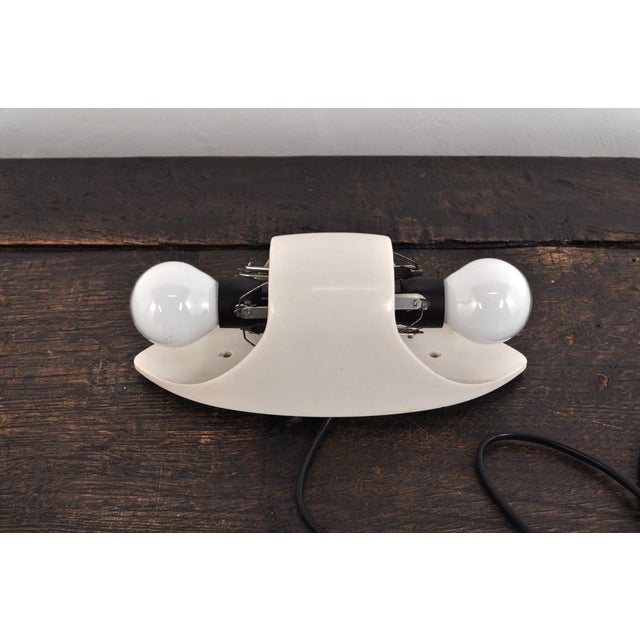 Vintage Bakelite Wall Light in Milk Glass from Bo-Niko, 1960s For Sale - Image 11 of 13