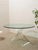 Plastic Vintage Lucite Sculptural Dining Table With Glass Top For Sale - Image 7 of 11