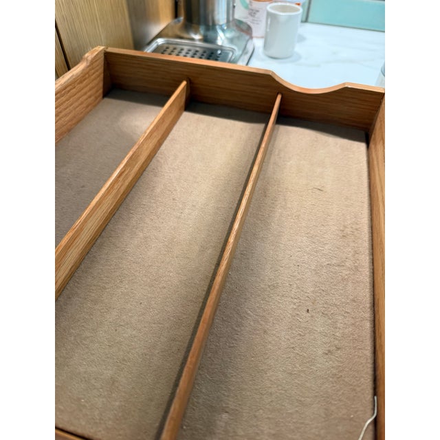 1960s 1960's Mid-Century Modern Janus Mount Airy Walnut Bar Cart/Sideboard For Sale - Image 5 of 10