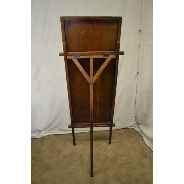 Antique Early 19th Century Louis XV Easel Floor Mirror For Sale - Image 4 of 12