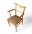 Beige German Cow Horn Dining Armchairs from Lübke, 1950s, Set of 4 For Sale - Image 8 of 14