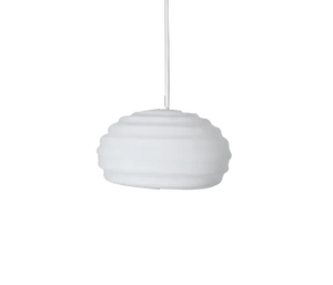 New Wave Opal Glass Pendant by Verner Panton for Holmegaard, 1984