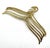 Mid-Century Coat Hangers in Brass, Set of 6 For Sale - Image 5 of 12