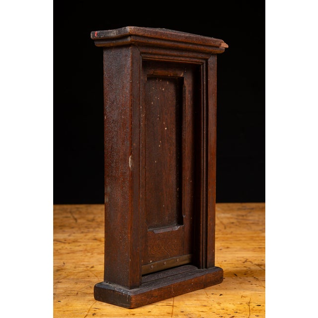 Victorian Late 19th Century Architectural Panel Door Salesman Sample For Sale - Image 3 of 10