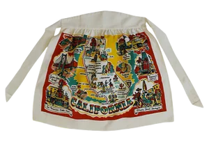 Vintage California Souvenir Apron