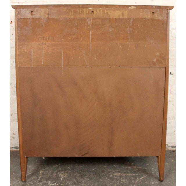 Mid 20th Century Walnut Hiboy Dresser by Harmony House For Sale - Image 9 of 16
