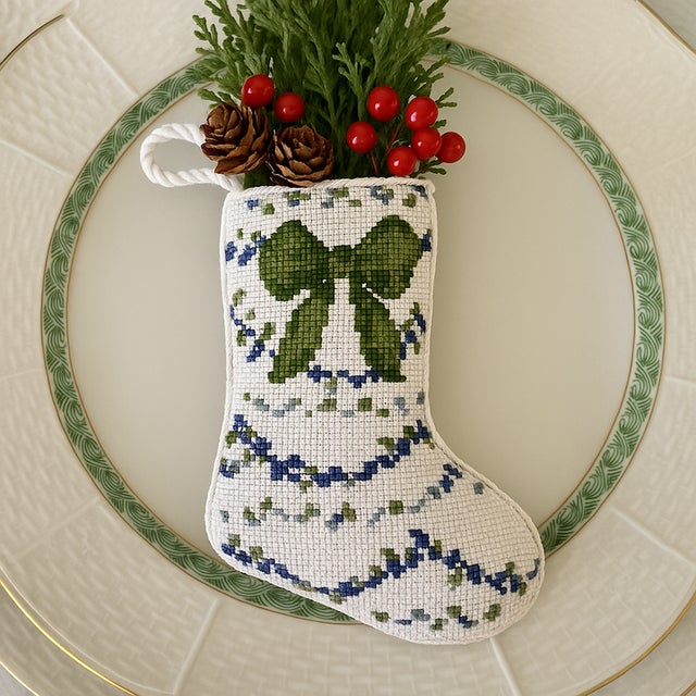 Celebrate the magic of the season with our exquisite Stocking. Each one is beautifully stitched in vibrant holiday color...