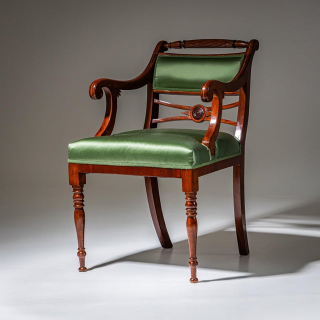 Antique Biedermeier Armchair, 1830s For Sale - Image 11 of 11