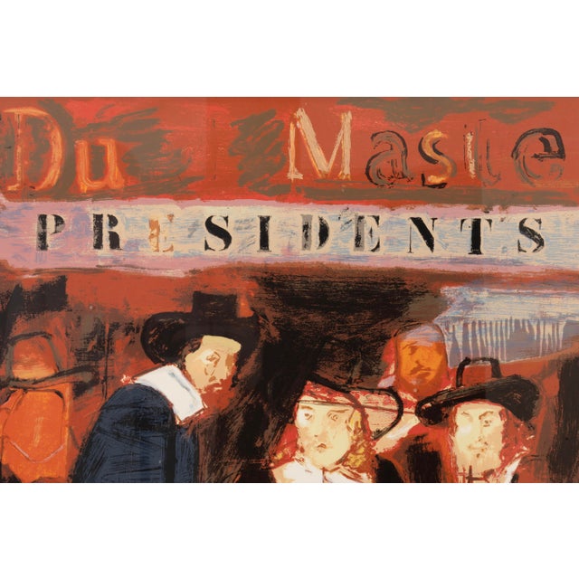 1990s Larry Rivers - Dutch Masters (Presidents) 1991 Signed Screenprint on Paper 78/95 For Sale - Image 5 of 7