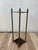 Vintage English Brass Umbrella & Cane Stand With Urn Finials For Sale - Image 4 of 9