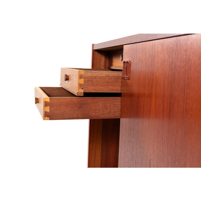 Vintage Danish Teak Cabinet from Sejling Skabe, 1960s For Sale - Image 10 of 17