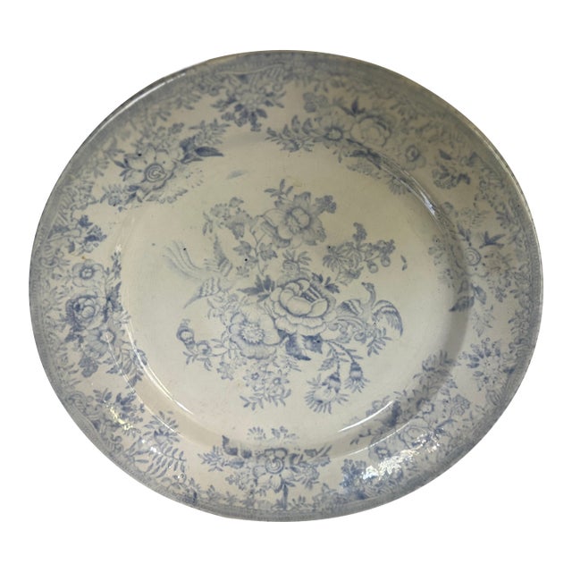 Mid 19th Century Asiatic Pheasant Dinner Plate For Sale