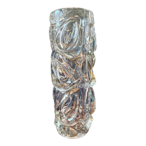 Vintage Abstract Glass Vase by Frantisek Peceny for Sklo Union, Czech Rep. 70s