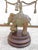 Maitland Smith Bronze Elephant Glass Side Table For Sale - Image 17 of 18