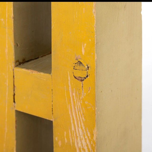 Vintage Wooden Letter H, 1990s For Sale - Image 6 of 10