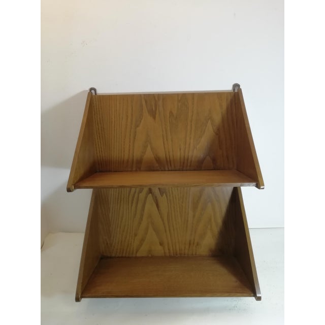 Vintage Wooden Wall Cabinet, Italy, 1950s For Sale - Image 4 of 13