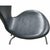 Seven Chairs in Grey Leather by Arne Jacobsen, 1986, Set of 6 For Sale - Image 12 of 18