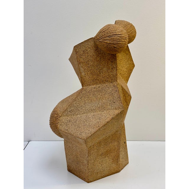 1990s Vintage Holly Fischer Pottery Sculpture For Sale - Image 5 of 13