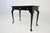 1950s Kittinger Ebonized Mahogany & Burl Wood Writing Desk / Console | Newly Refinished For Sale - Image 5 of 15