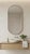 Metal Steele Capsule Mirror in Brushed Silver For Sale - Image 7 of 10