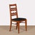 Wood Vintage French Oak Chair, 1950s For Sale - Image 7 of 7