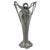 Antique Pewter Art Nouveau Vase Tin Woman Flowers For Sale - Image 16 of 16