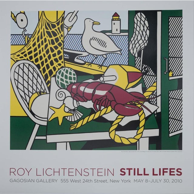 Cape Cod Still Life Poster after Roy Lichtenstein For Sale - Image 6 of 6