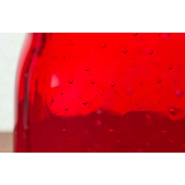 Mid-Century Modern Mid-Century Modern Scandinavian Glass Vase, 1960s For Sale - Image 3 of 16