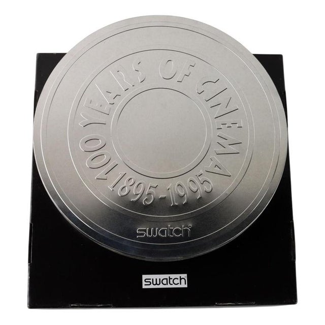 100 Years of Cinema 1895-1995 Watches from Swatch, Set of 4 For Sale - Image 11 of 11