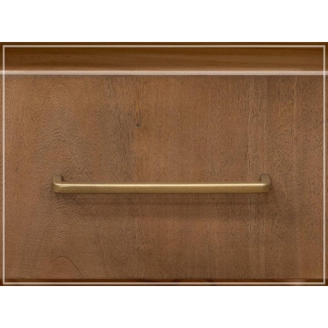 Rustic Chronos 2-Drawers Nightstand For Sale - Image 3 of 3