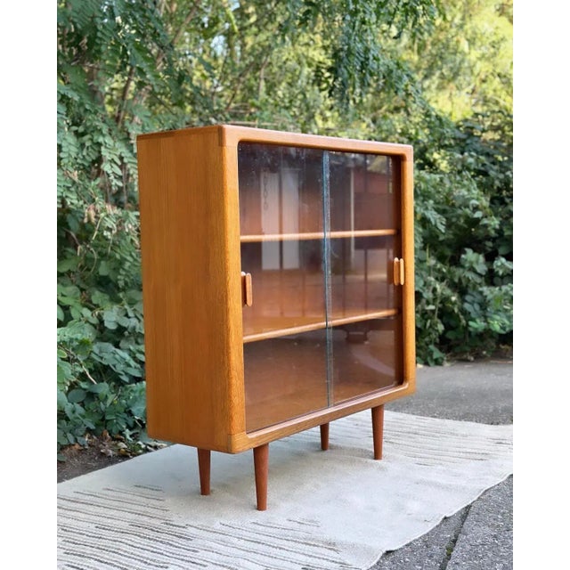 Mid-Century Modern Mid-Century Teak Highboard from Silkeborg For Sale - Image 3 of 5