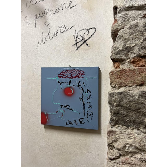 ArpVerdeacqua, Cigar Man in Colours, Acrylic, in New conditions. Designed from 2000 Signed by Maker,Labeled by...