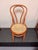 Mid-Century Modern Bentwood Chair Hand Caned With Advanced Weave, Daisy and Button For Sale - Image 3 of 13
