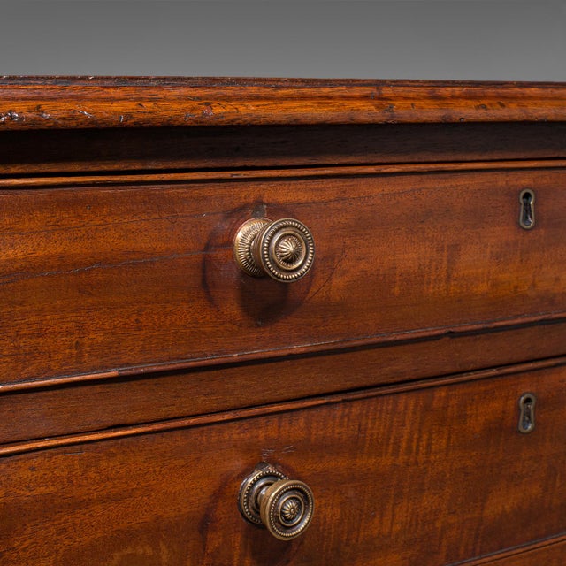 Antique Bachelor's Chest of Drawers, English, Bedroom, Victorian, Circa 1870 For Sale - Image 9 of 10