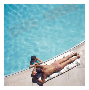 Slim Aarons, Lake Tahoe Couple, Limited Edition Estate Stamped Photographic Print, 1980s