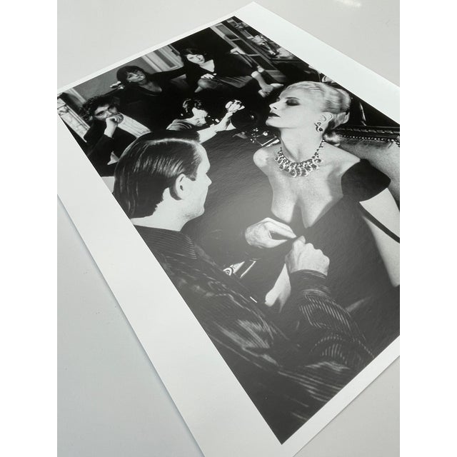 Vintage "Bulgari Fitting, Paris 1980" Silver Gelatin Print by Helmut Newton For Sale In Miami - Image 6 of 7