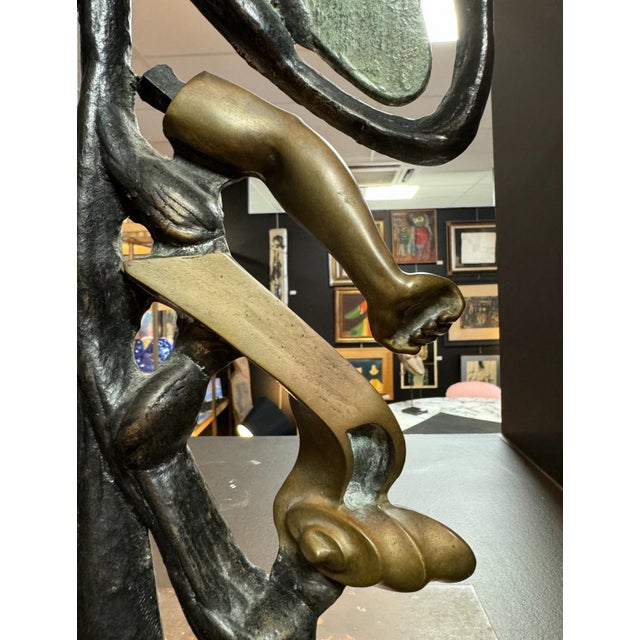 Rare, unique surrealist piece. This piece has an attribution mark, I am sure that it is completely authentic and take full...