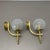 Article: Set of two Wall lights Origin: Italy Age: 1970s This set of two modernist wall lights was produced in Italy in...