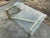 1970s Attributed to Karl Springer Hollywood Regency Style MCM Brass Tubular Coffee Glass Table For Sale - Image 12 of 18
