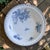 Blue French Earthenware Flore Deep Dish from Sarreguemines, 1885 For Sale - Image 8 of 8