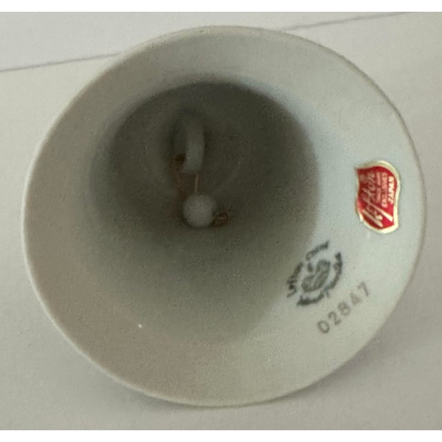 Vintage Mid 20th Century Bone China Holly Berries Bell For Sale In Orlando - Image 6 of 6