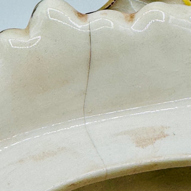 Capodimonte Vintage Italian Capodimonte Porcelain Tureen or Serving Dish Centerpiece W/Roses For Sale - Image 4 of 18